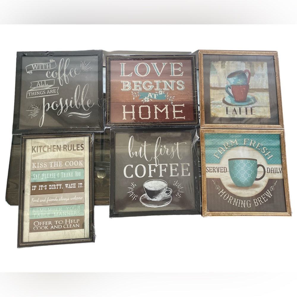 Gallery Wall Art for Kitchen NWT